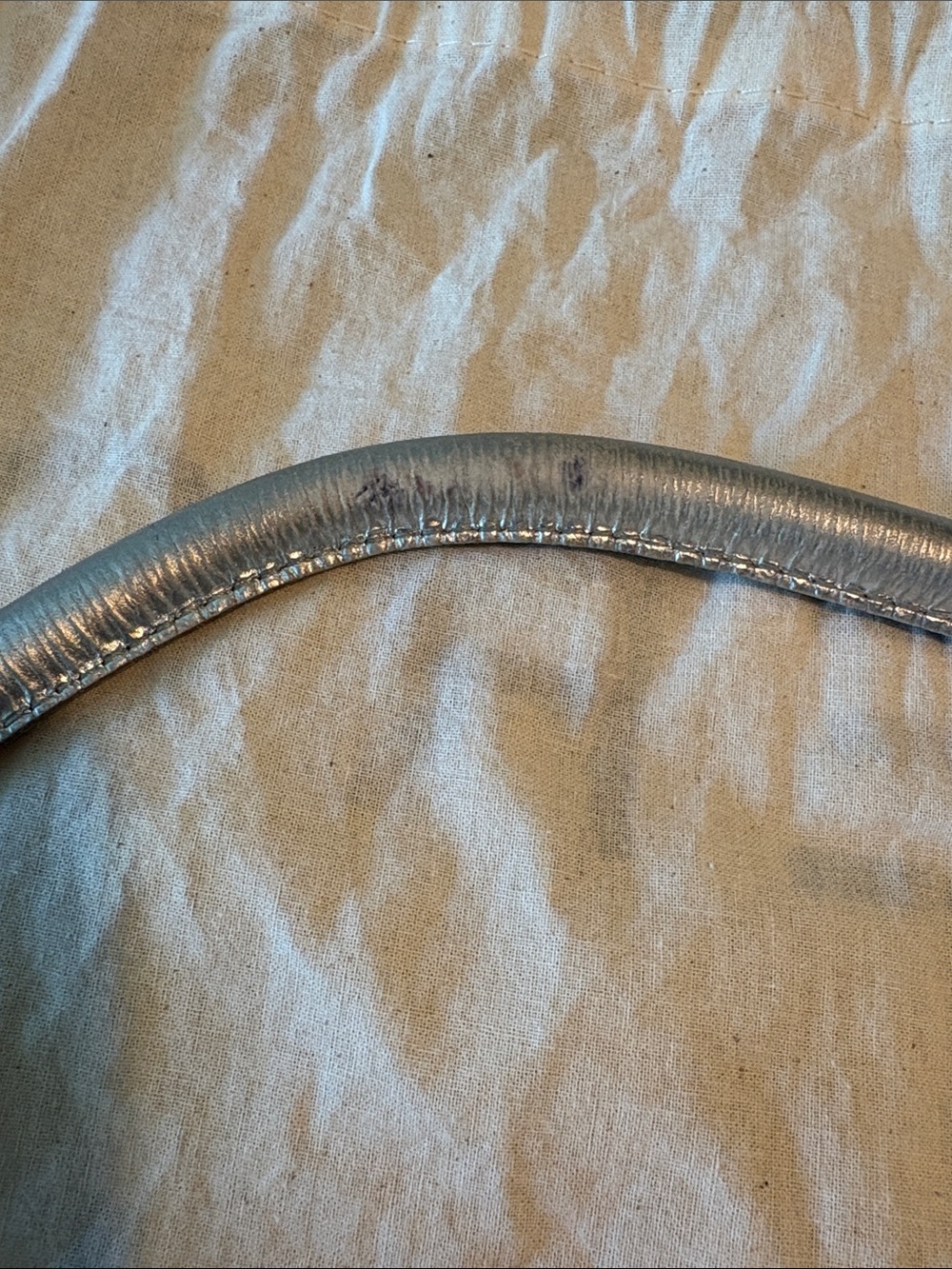 Clare V petite moyen woven silver bag - Picture 4 of 8